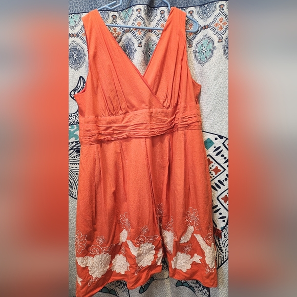 Coral dress sz22 - Picture 2 of 4